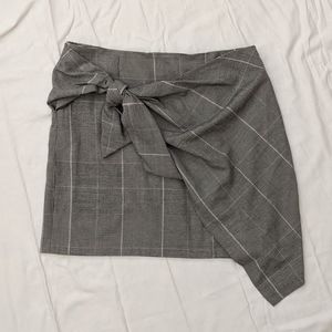 Who What Wear Plaid Skirt